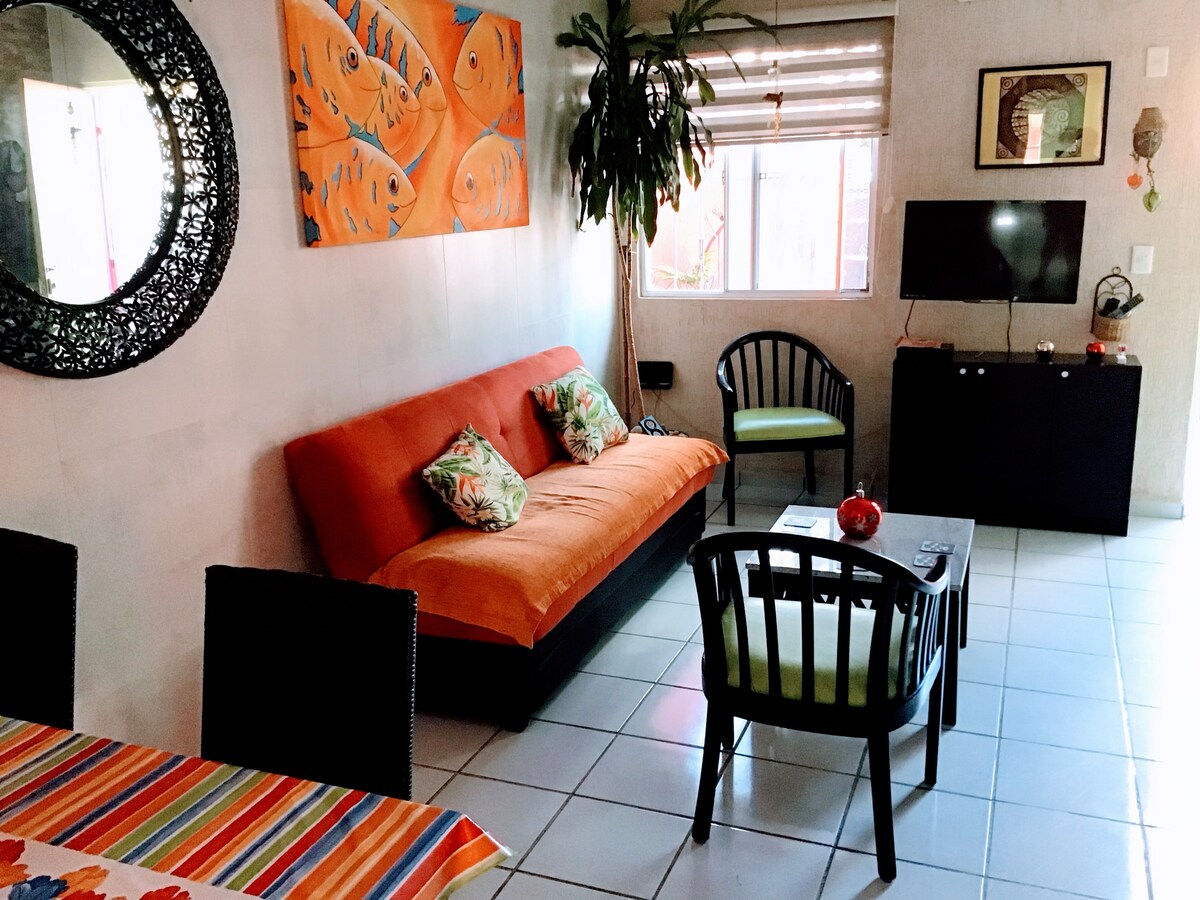 Airbnb con mejor rendimiento: Charming Home Casa LariMar Puerto Morelos en Villas La Playa