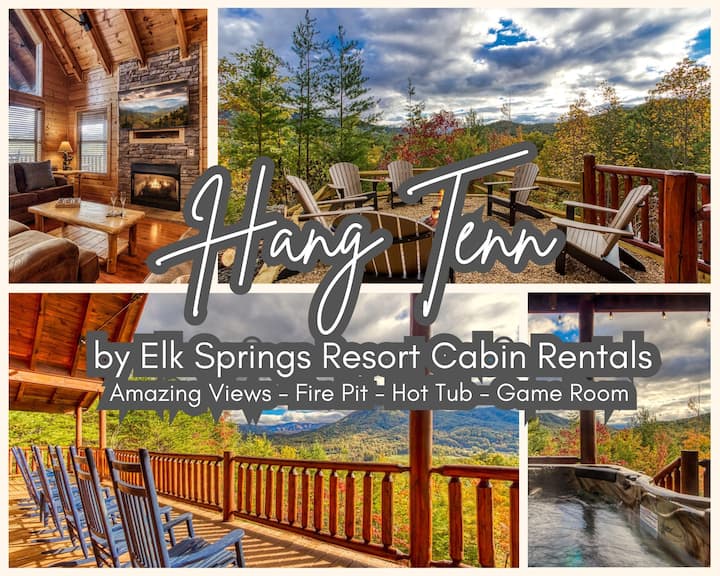 Hang Tenn: Outdoor Living, Firepit, Game Room - Townsend, TN
