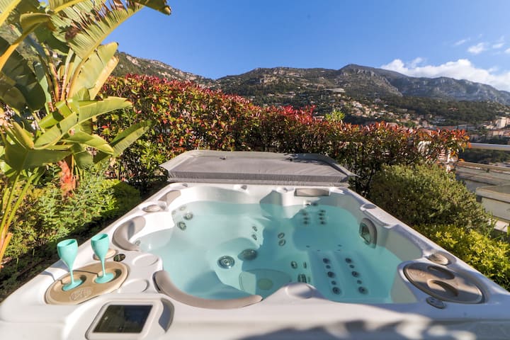 A Tropical Oasis With A Garden And A View Of Monaco - Cap-d'Ail