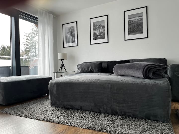 Offene,helle Maisonette Wohnung Mit Terrasse (10p) - Marbach am Neckar
