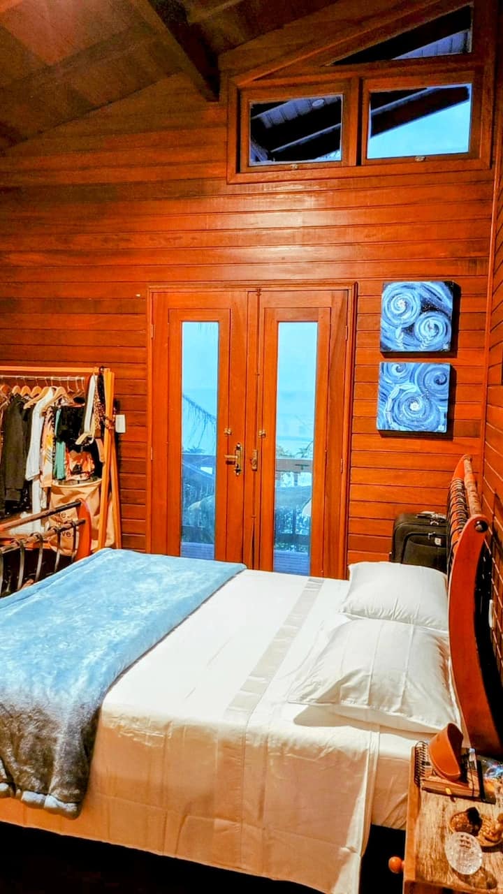 habitación muy acogedora.