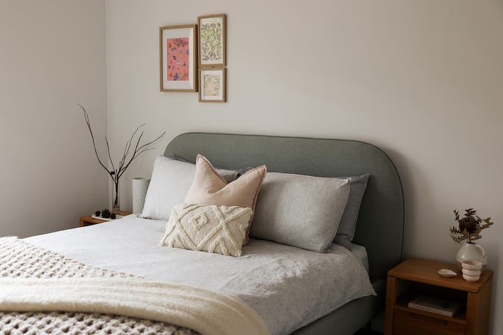 Get a relaxing night's sleep on the plush comfy beds.