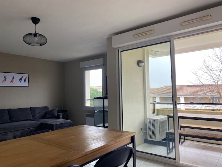 Appartement Climatisé, Lumineux Et Spacieux - Saint-Alban