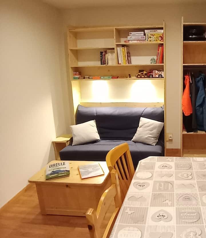 Appartement 4/5 Personnes. 
Résidence Avec Piscine - Orelle