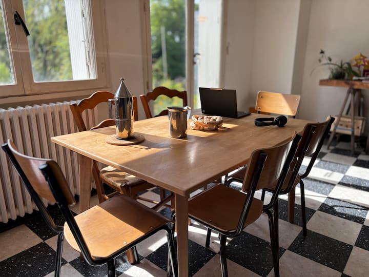 Chambre Sur Cour Calme à Paris-saclay / Proche Rer - Palaiseau