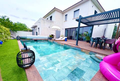Beautiful Villa 10 min from the sea