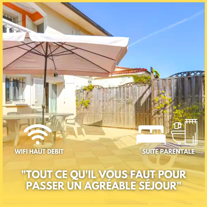 Spacieux 4p De Standing | Terrasse 45m² + Parkings - Biot