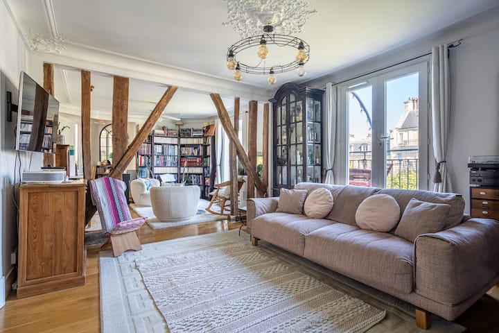 Grand Appart Familial Paris Ternes Balcon Parking - Paris