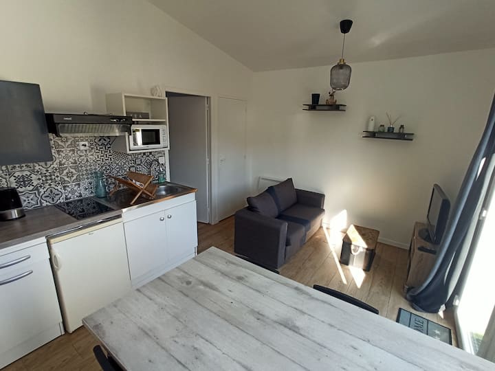 Appartement T2 Avec Grande Terrasse Privative - ibis Styles Lorient Caudan