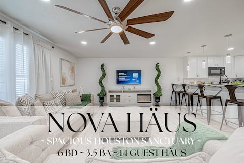 Nova Häus | IAH in 10 Min | Free WiFi & Parking