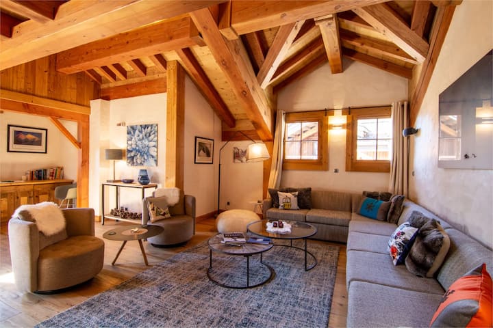 Appartement Avec Vue Montagne, Cheminée & Balcon - Saint-Martin-de-Belleville