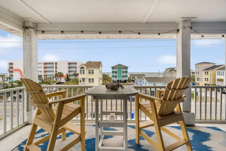 Deja Blue With An Ocean View At Carolina Beach - Carolina Beach, NC