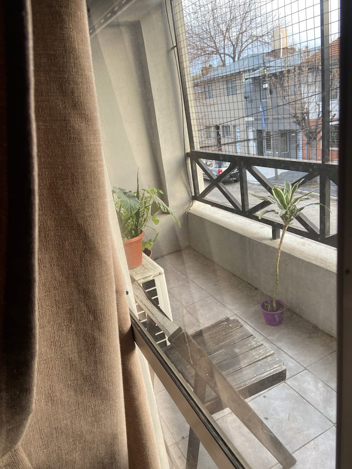 Комната с балконом в Beccar