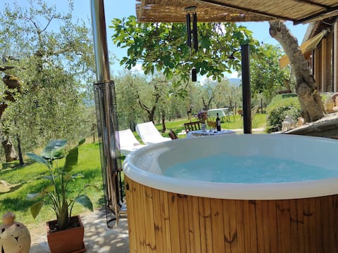 La Dolce Agogia Panicale Cottage - Private hot tub