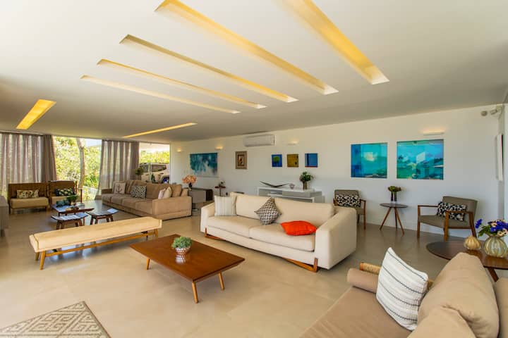 Casa Alto Padrão/luxo 7 Quartos Vista Mar - Armação dos Búzios