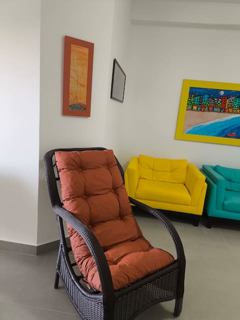 Imóvel de sucesso: Cozy and well-located apartment Itaguá em Ubatuba