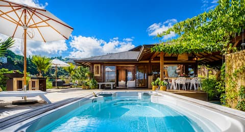 Luxury Villa Manuiti Swim Spa Panoramic Moorea