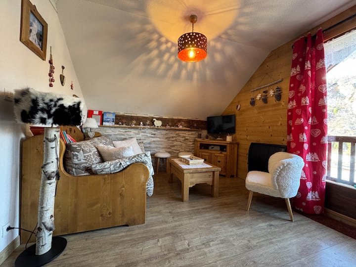 6 Pers, 3*, Vue Imprenable, Accès Pistes & Piscine - Valloire