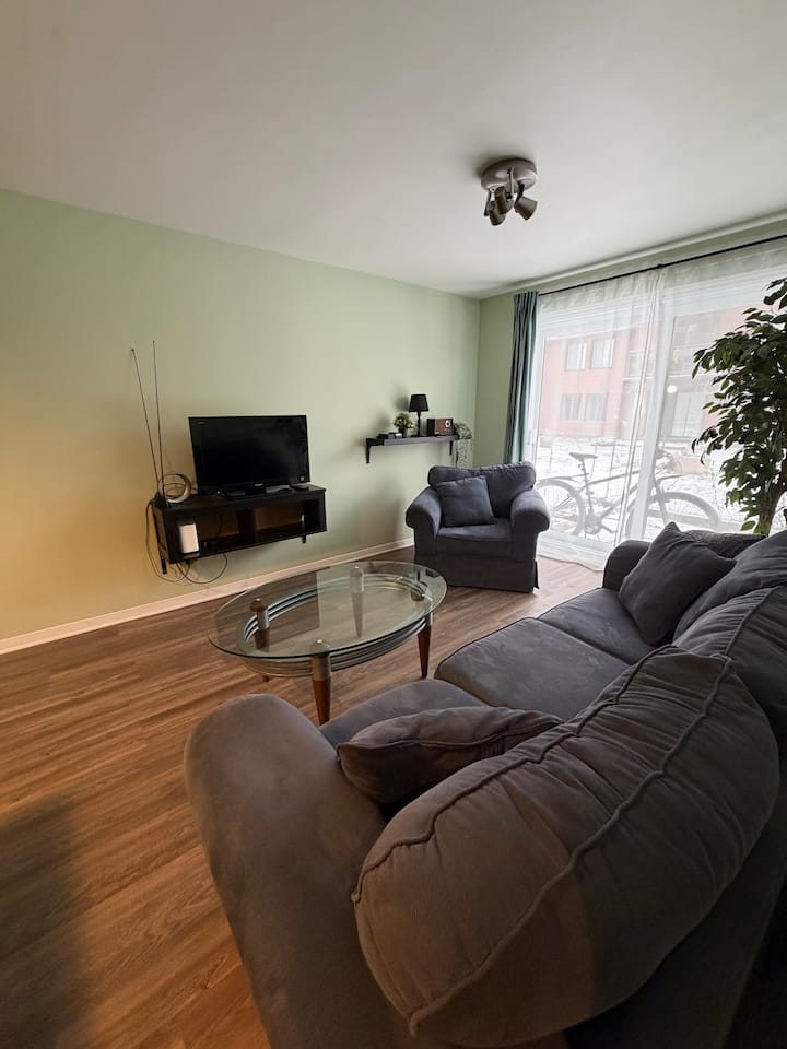 Bright & Tranquil Downtown Montreal Apartment - ラザル