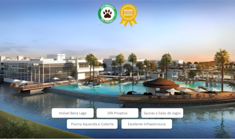 Rossi Atlântida with Private Jacuzzi by the Lake