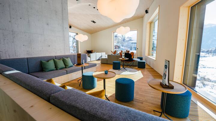 4-bed Room With Shared Bathroom And Spa - Laax