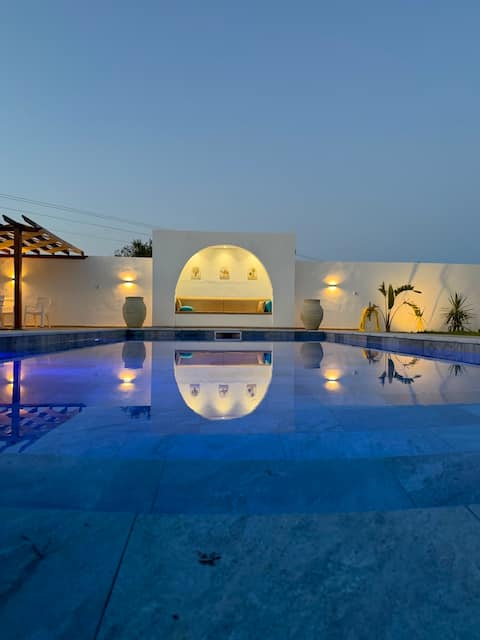Djerbian design villa blue - Private pool & garden