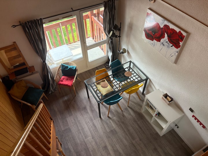 50m2 Charmant  Duplex Pied Du Funiculaire - Arc 1800