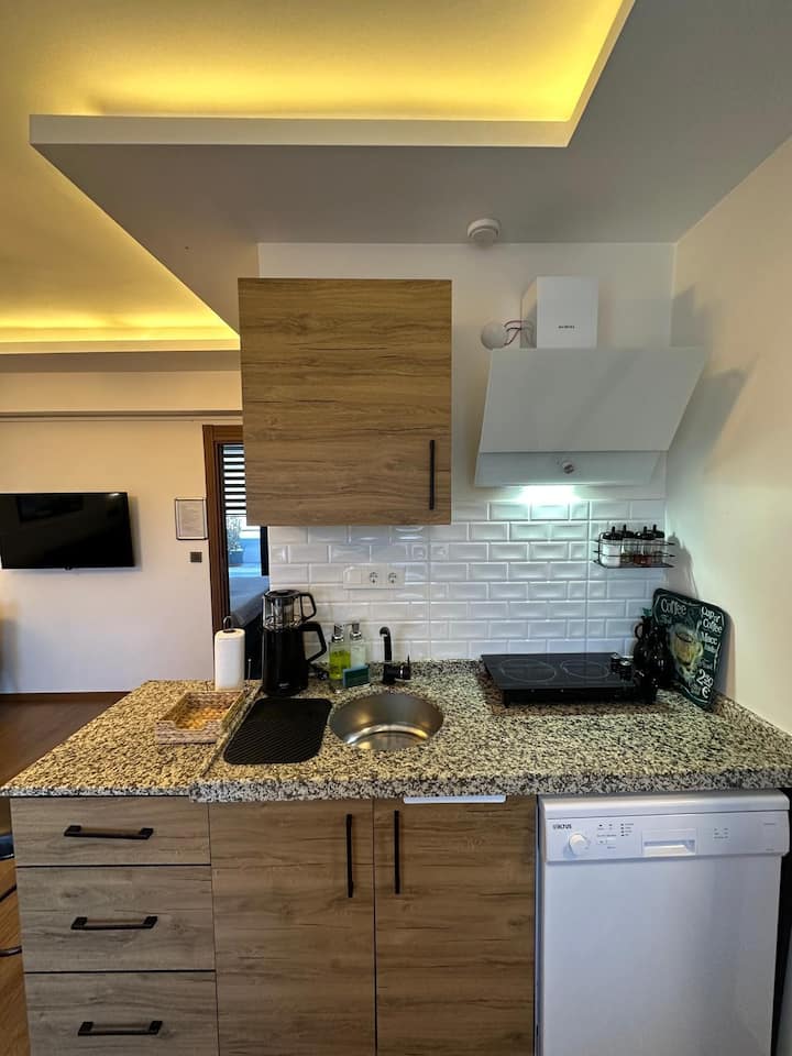 No:5 Lux 70 m2 1+1 Suite,GalataTower View, Terrace