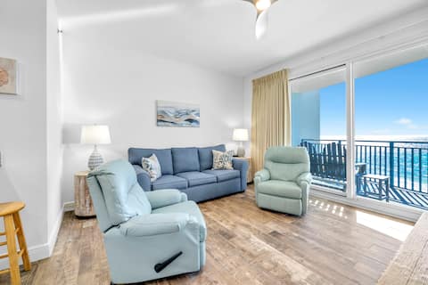 Top performing Airbnb: Seaside Gulf Front Condo with Endless Ocean Views in Panama City Beach