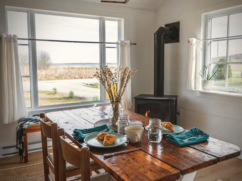 Popular Airbnb listing: Saltbox by the Bay +Views, Bikes, Vetta | 4-Season in Tay