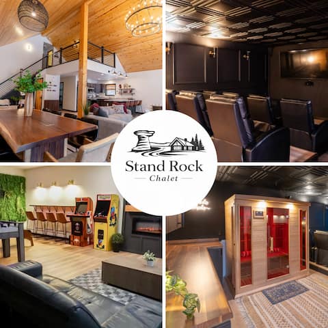 16 ppl | Sauna. Theater. Games. Spa bath & more