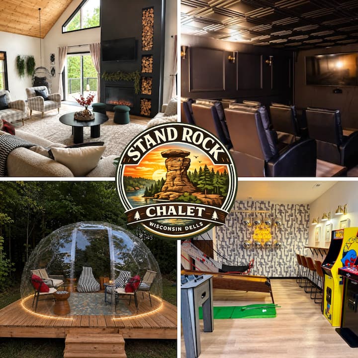 16 ppl | Sauna. Theater. Games. Spa bath & more