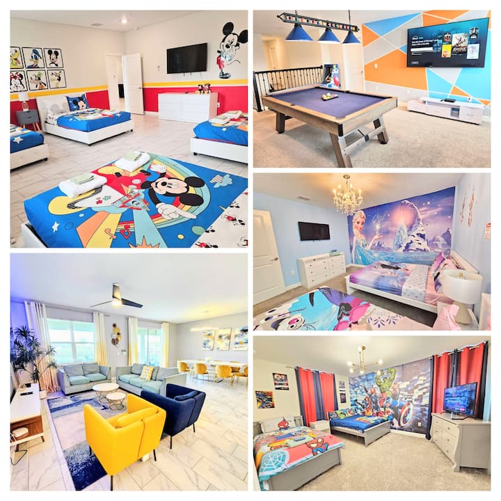 Disney World/a Private 8 Beds Room Vacation House At Championsgate Orlando - Davenport, FL