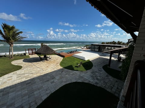 Casa Coral, seaside house in Barra de São Miguel