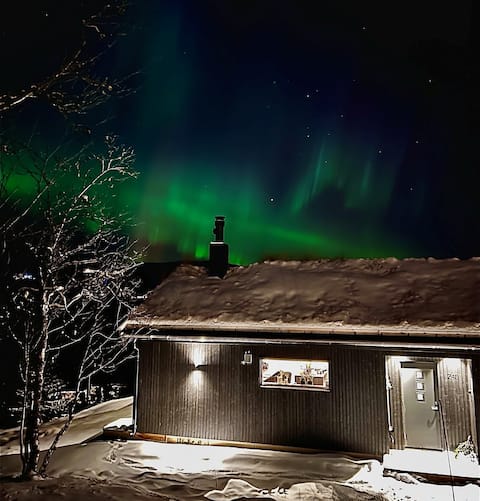 Modern mountain cabin - 8 beds. Electricity incl.