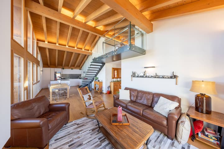 Luxueux Penthouse Pour 8 à Deux Pas Des Remontées - Veysonnaz