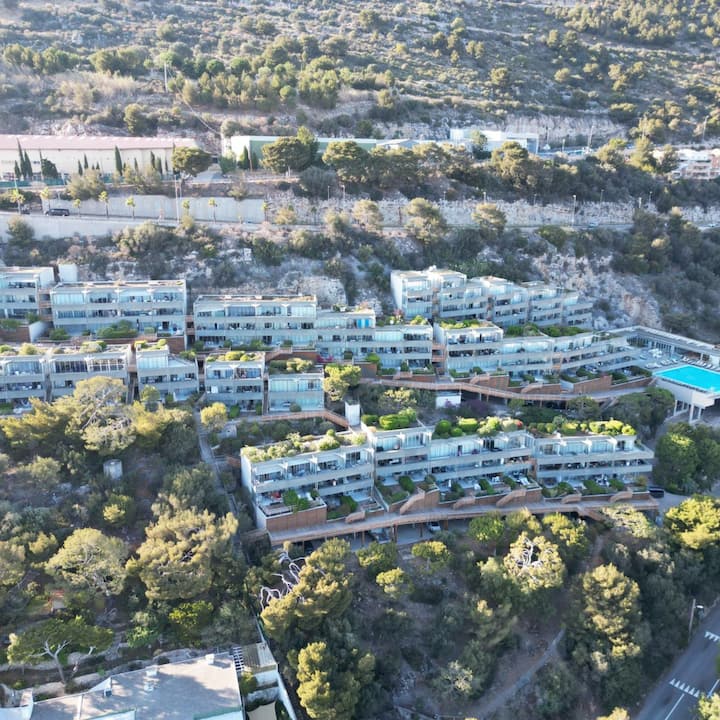 28m2-open Studio, Pool, Sea View, 5' Monaco - Cap-d'Ail