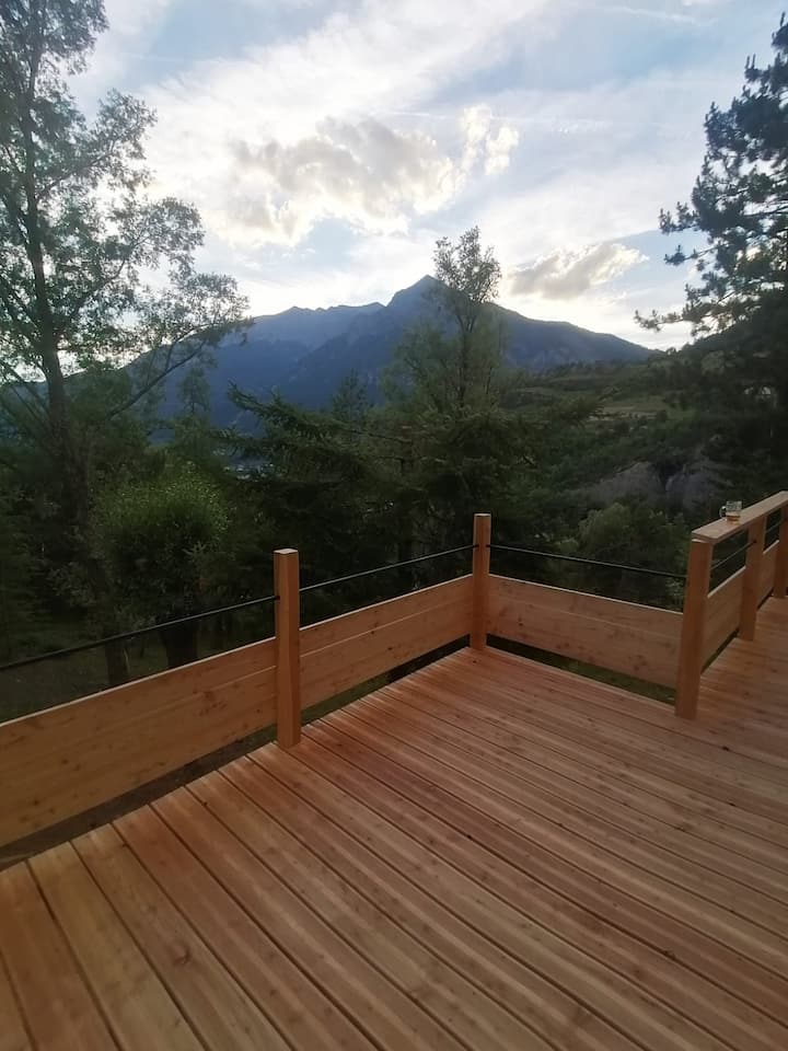 Chalet Dans La Verdure Jausiers - Larche