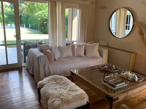 House in a private neighborhood with a pool