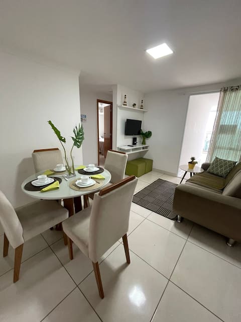 Imóvel de sucesso: Apartment on Itaparica Beach and close to Shopping VV em Vila Velha