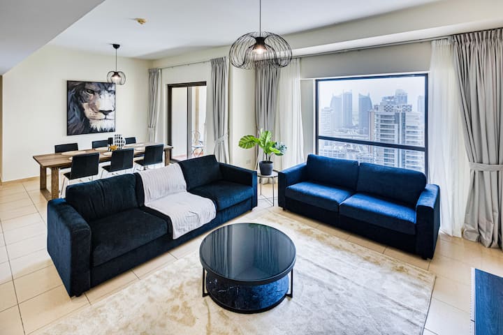 Wonderful 2bd Apartment Near The Beach Sadaf Jbr - Dubai