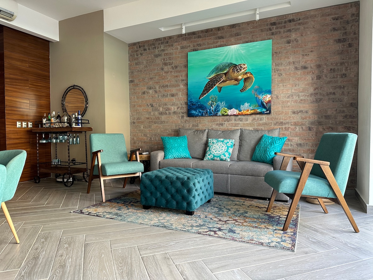 Airbnb con mejor rendimiento: Casa Tortuga, 2-Bedroom Condo @ Loft 268 en Puerto Vallarta
