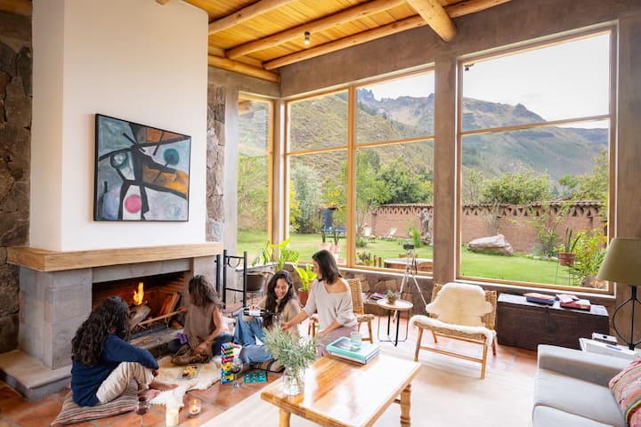 Stunning Views Andean Retreat With Private Hot Tub - Peru