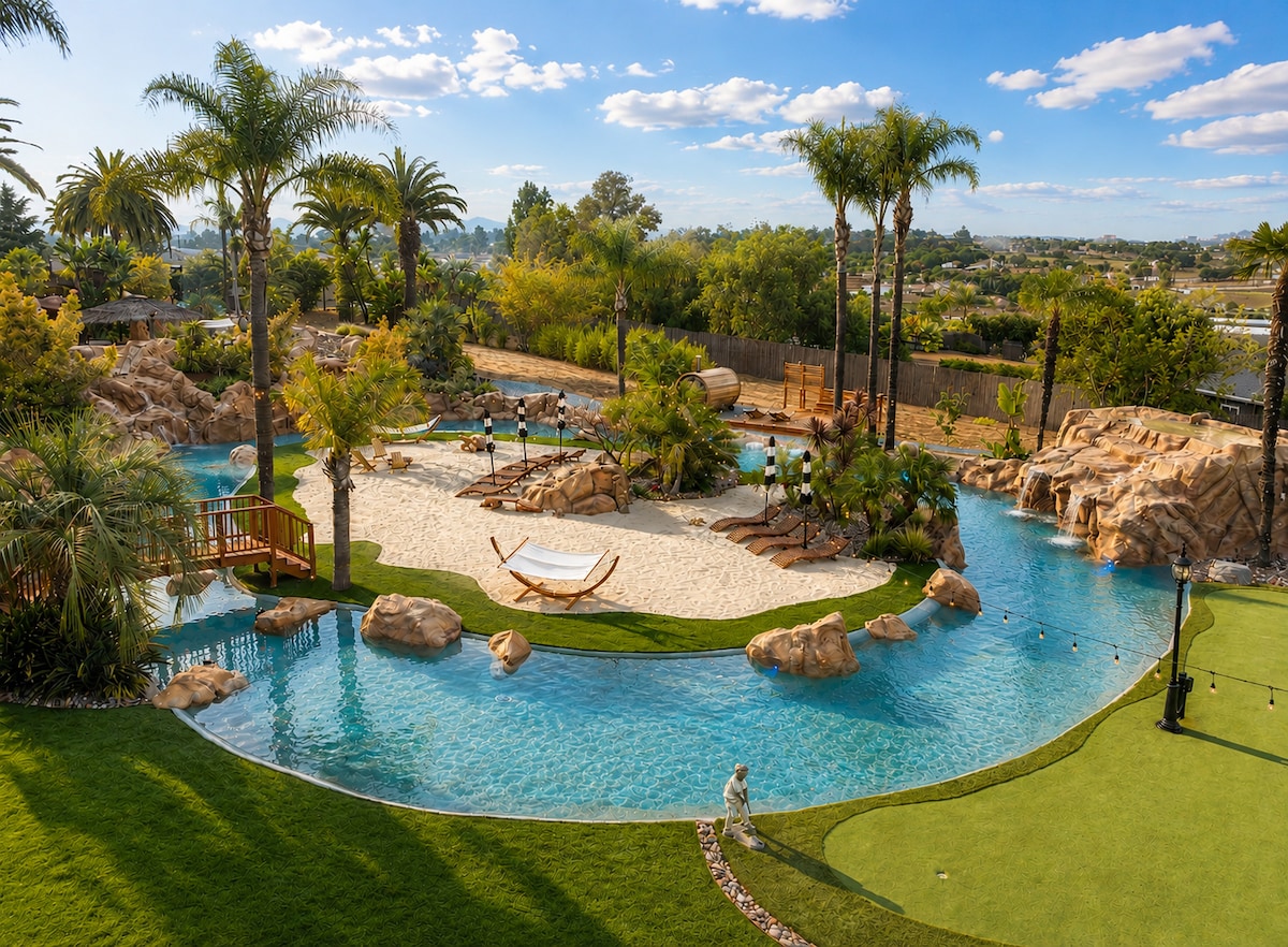 Paradise Hills: Lazy River-Pickleball-Sauna+Gym - Villas for Rent