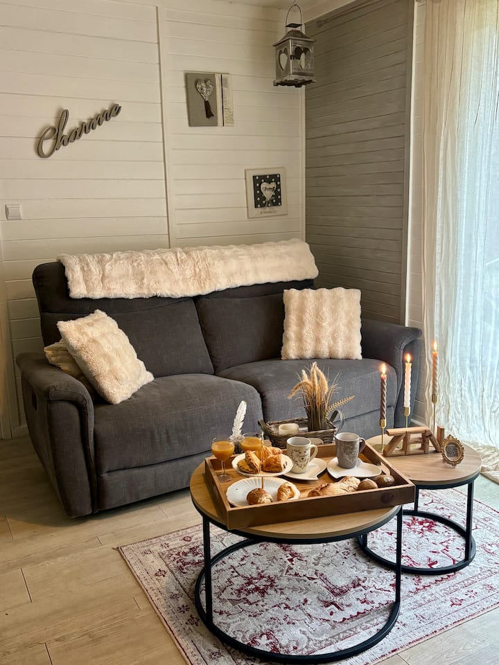 Lovin Chalet õ Lac :Spa Dans Une Cabane, Petit Dej - Sanguinet