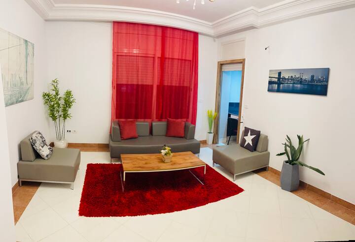 Superbe Appart Idéalement Placé Au Cœur De Ennasr - Tunis