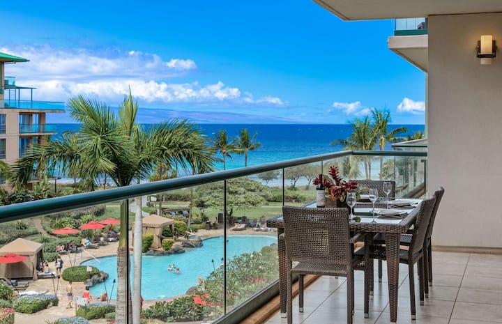 Maui Resort Rentals: Honua Kai  6 Total Bedrooms, Ocean Views, 3300 Combined Sq Ft, Sleeps Up To 18! - Maui, HI