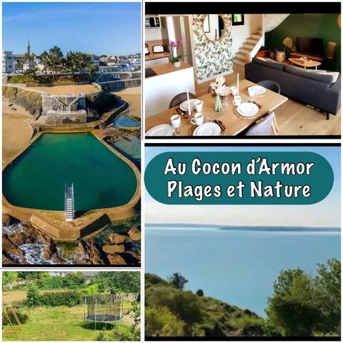 Quiet 6-person cottage, near the beaches (950m) /GR34