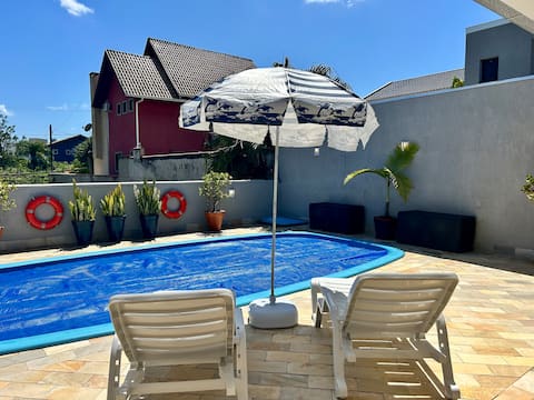 Cozy, one-story house in Balneário Atami!