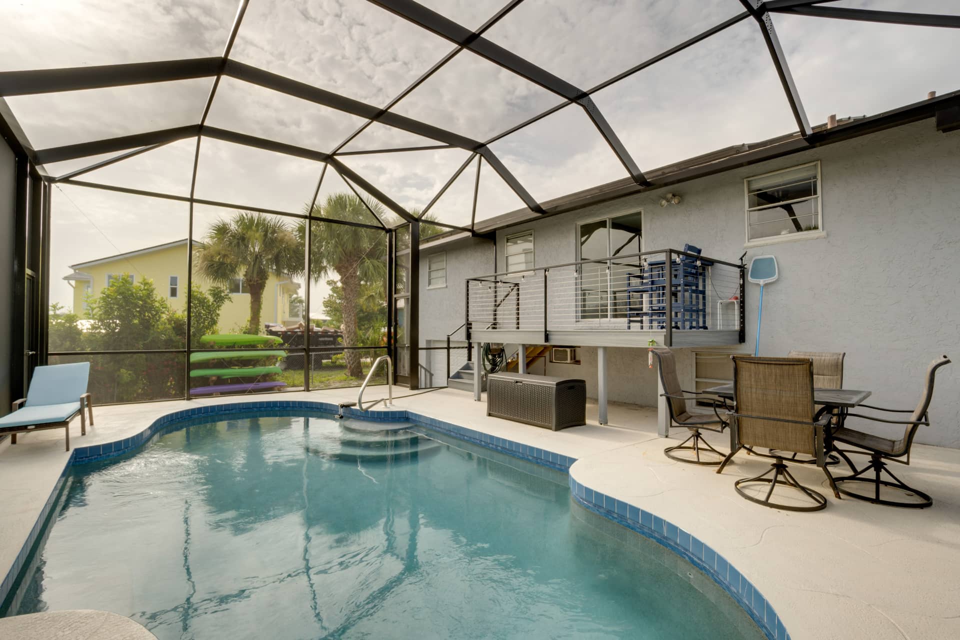 Tropical Bayfront Escape w/ Heated Pool & Dock!